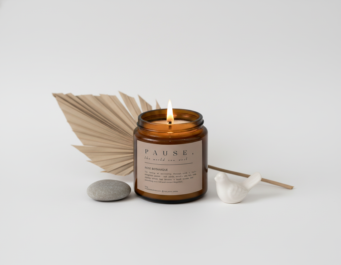 Rose Botanique Candle